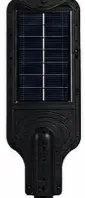 Rear of the Solar LED Street Light showing the integrated solar panel in the client flyer